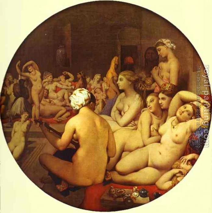 Jean Auguste Dominique Ingres : The Turkish Bath